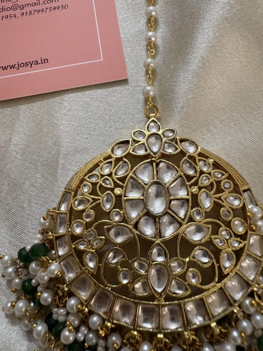 Ruchita Bigsize Kundan Maangtikka - Image 3