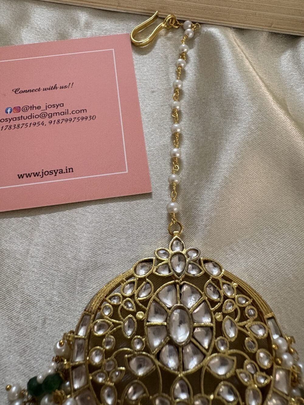 Ruchita Bigsize Kundan Maangtikka - Image 4
