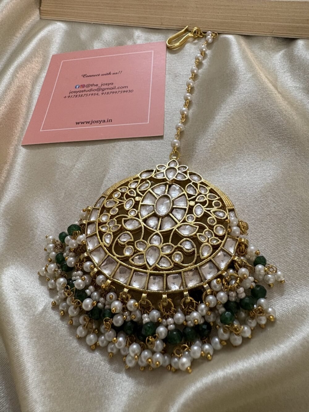 Ruchita Bigsize Kundan Maangtikka - Image 5