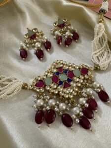 Nargis Kundan Choker Set - Image 2