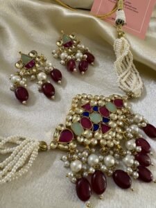 Nargis Kundan Choker Set - Image 5