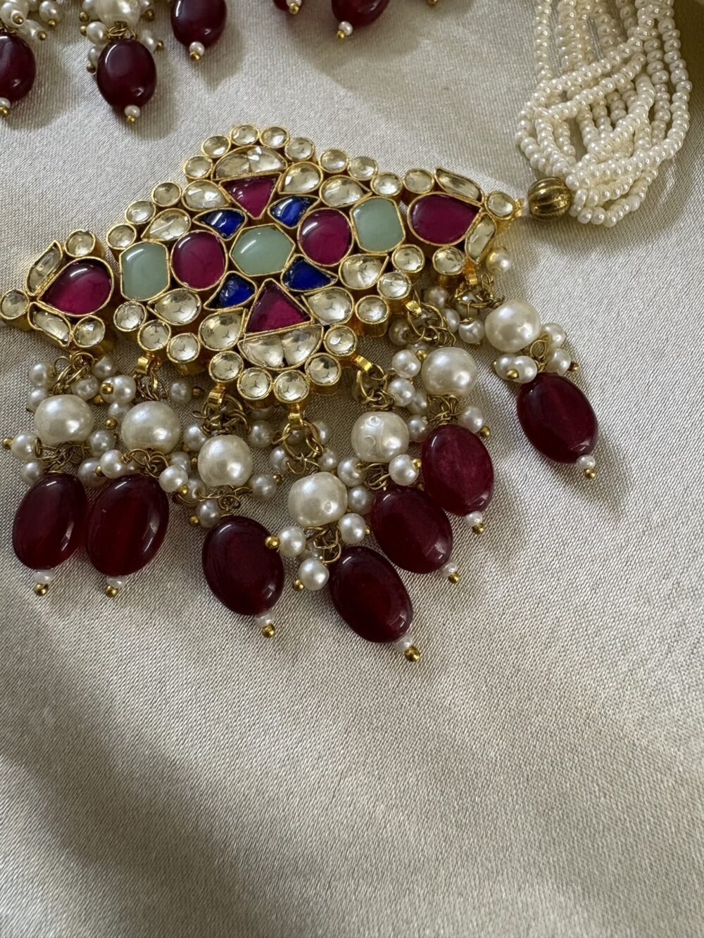 Nargis Kundan Choker Set - Image 6