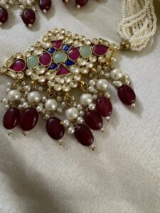 Nargis Kundan Choker Set - Image 6