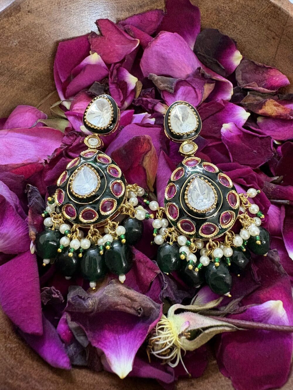 Vasundhara Polki Choker Set - Image 6