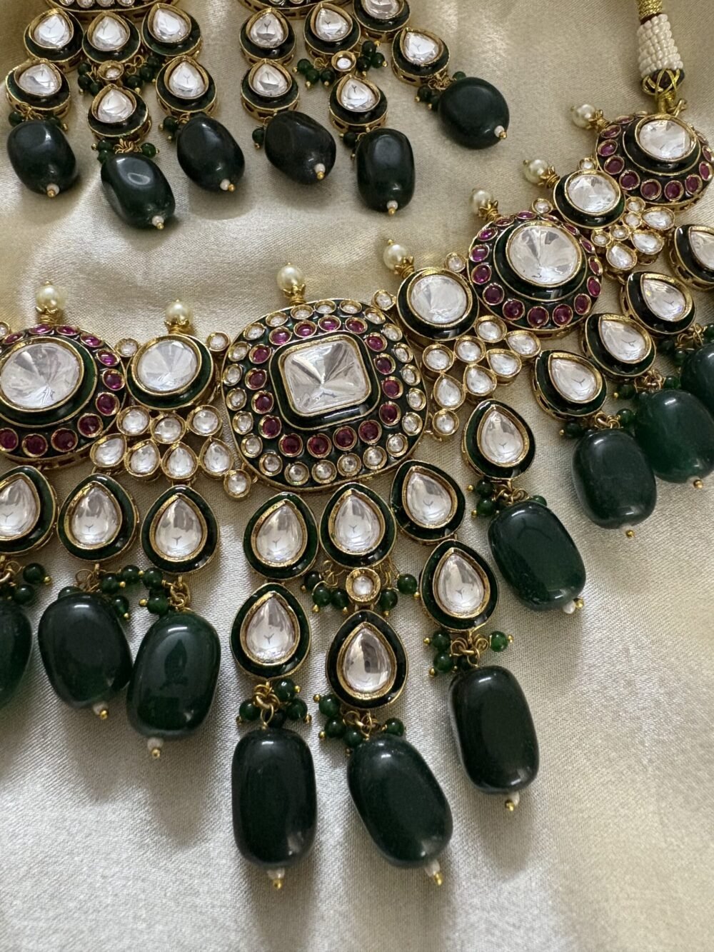 Kshiti Polki Necklace Set - Image 2