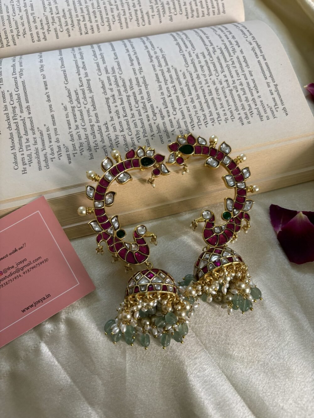 Mayur Kundan Earcuffs
