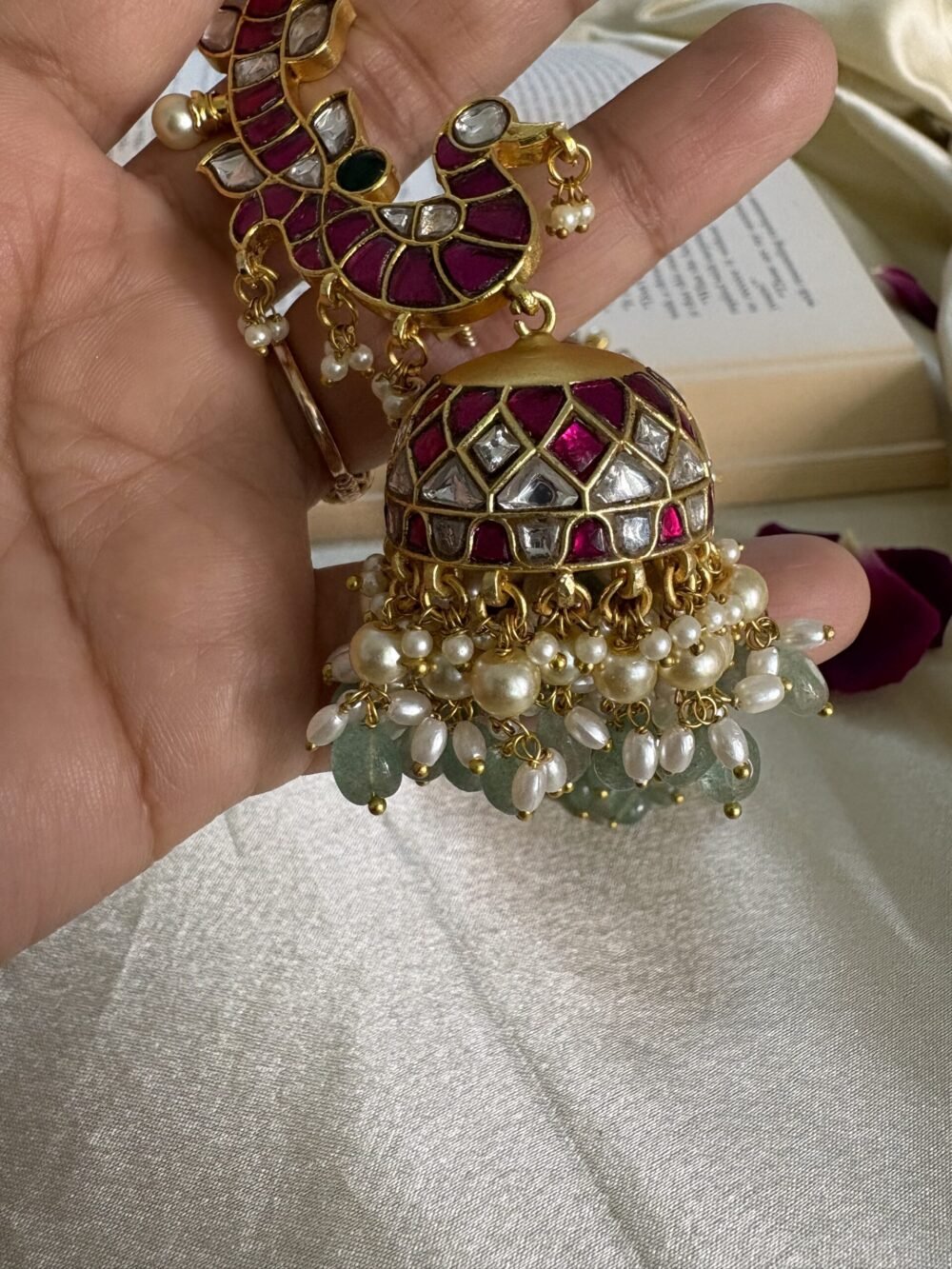 Mayur Kundan Earcuffs - Image 5