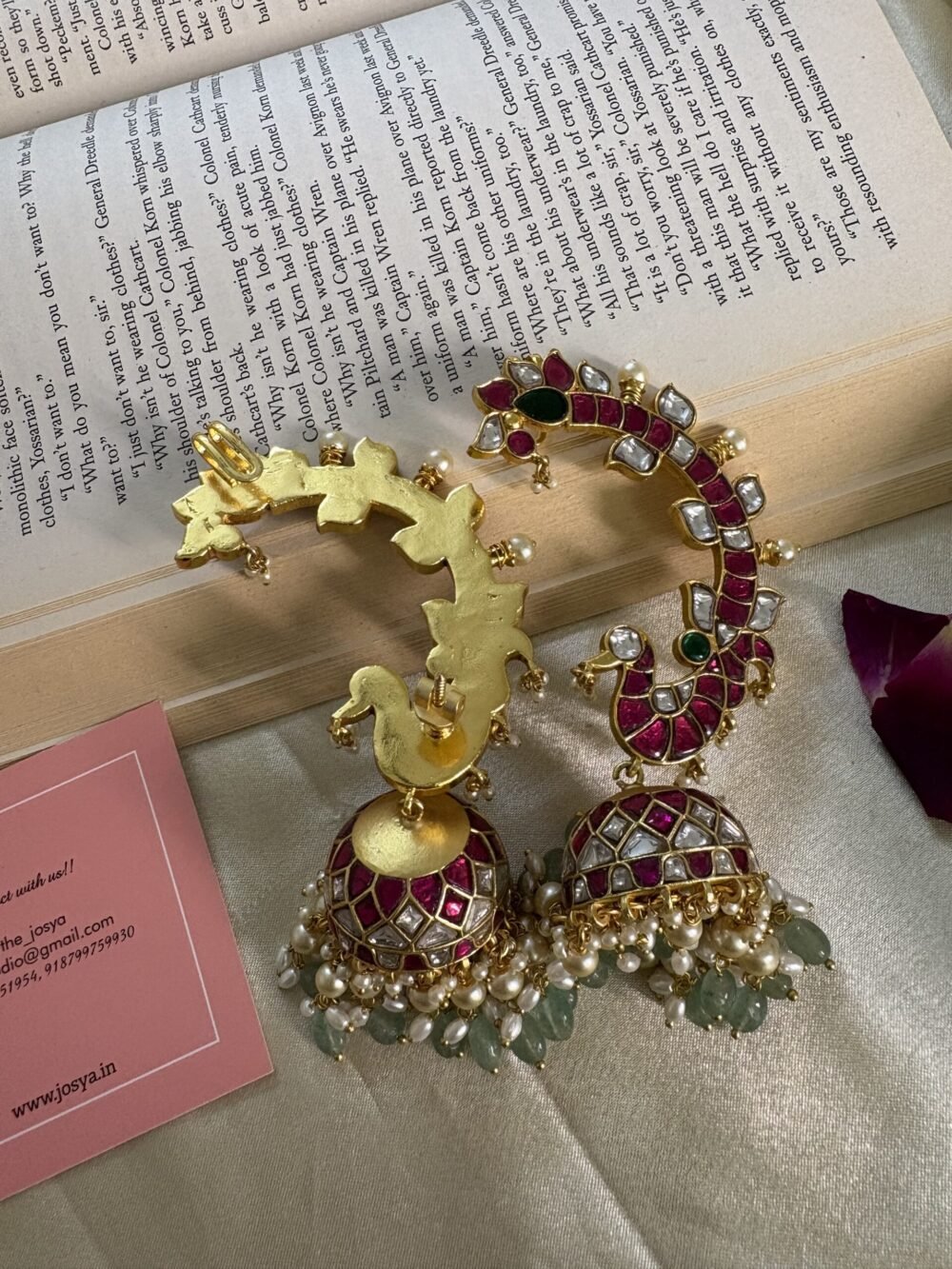 Mayur Kundan Earcuffs - Image 6