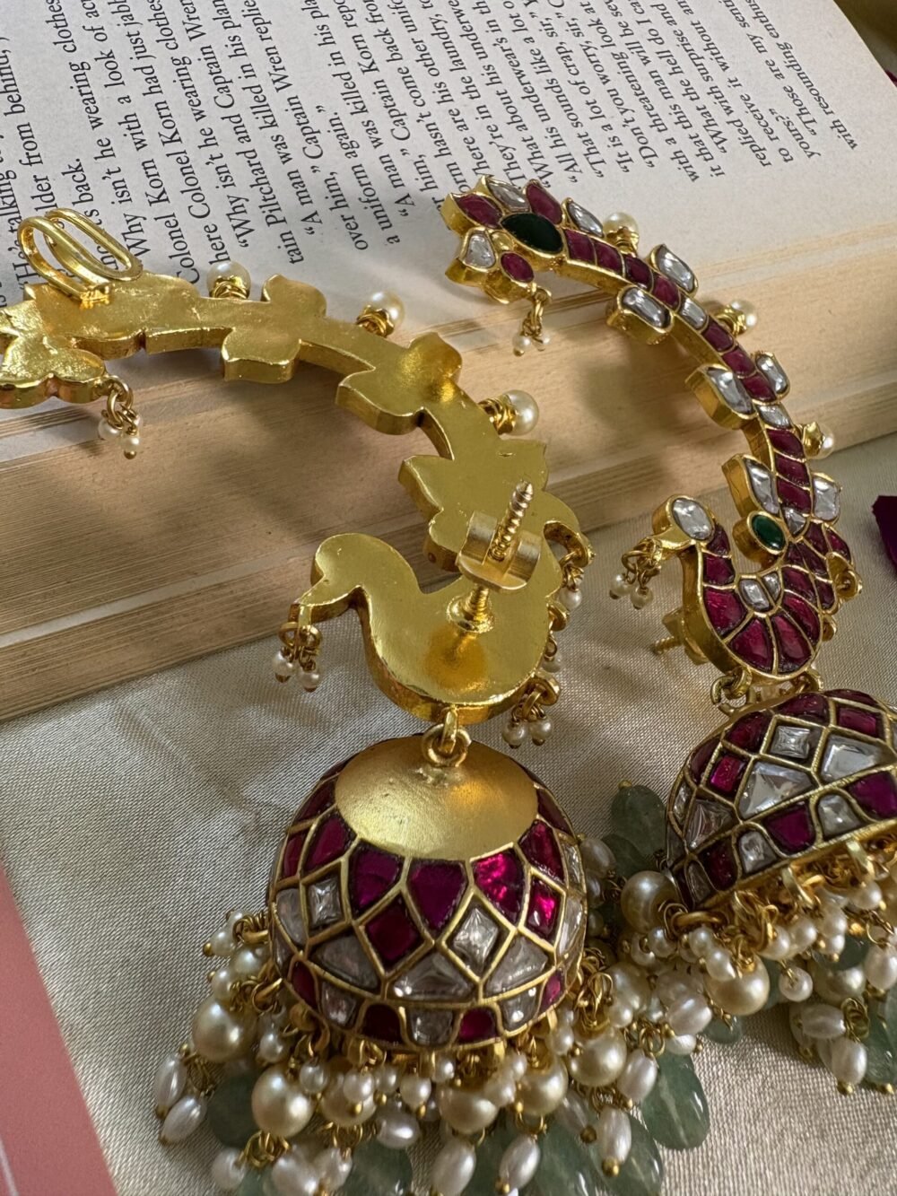 Mayur Kundan Earcuffs - Image 7