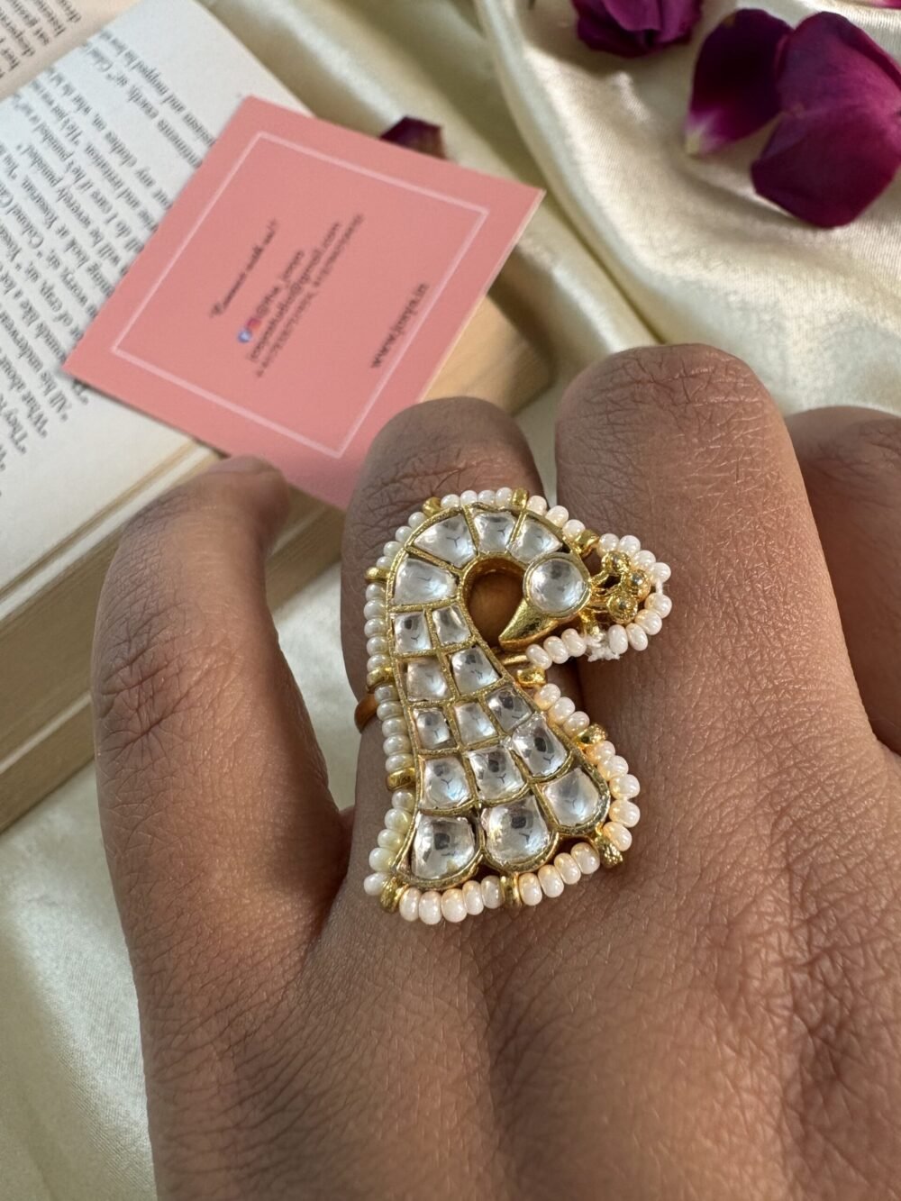 Pavana Kundan Ring - Image 6