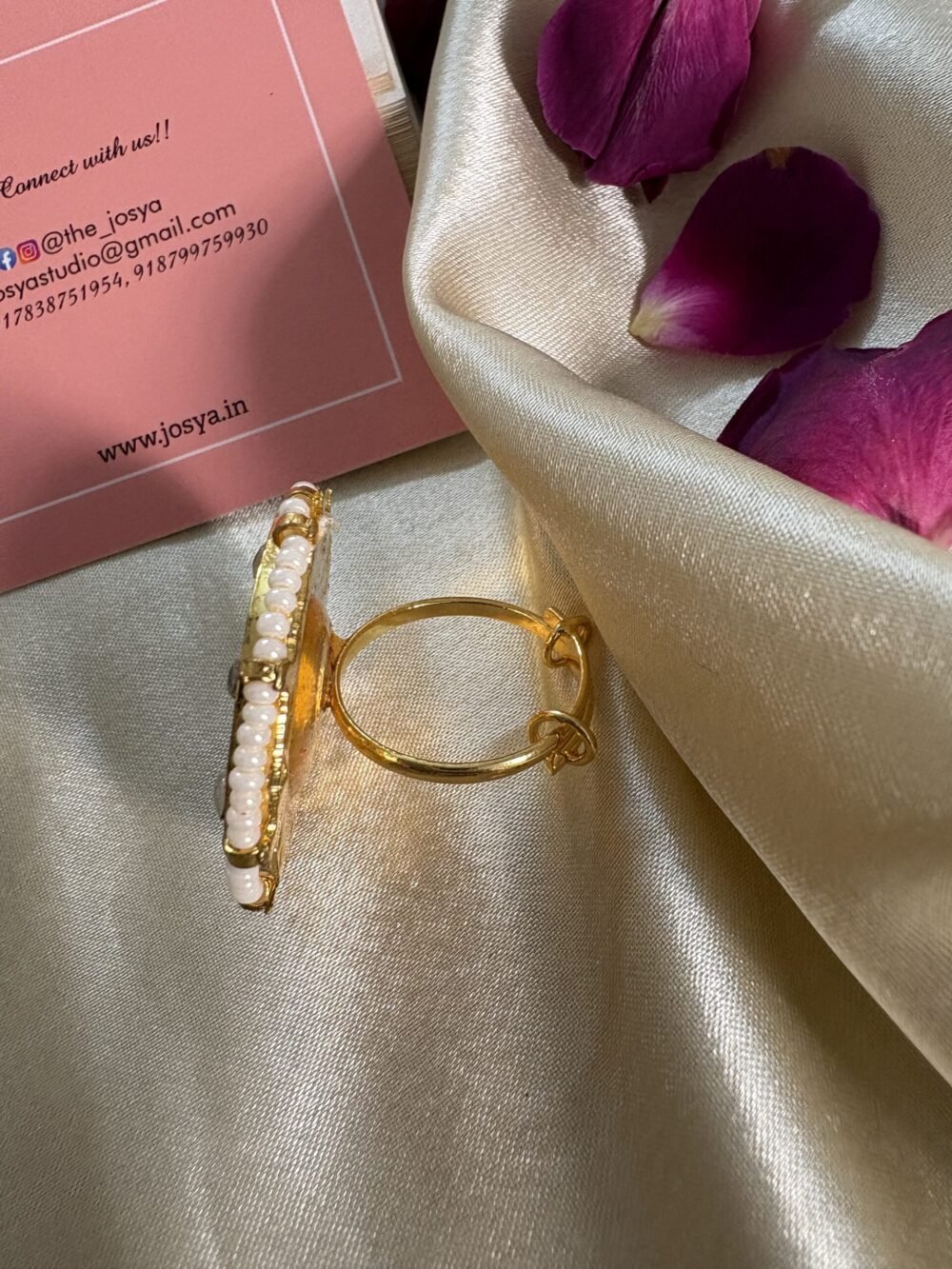 Yashvi Kundan Ring - Image 3