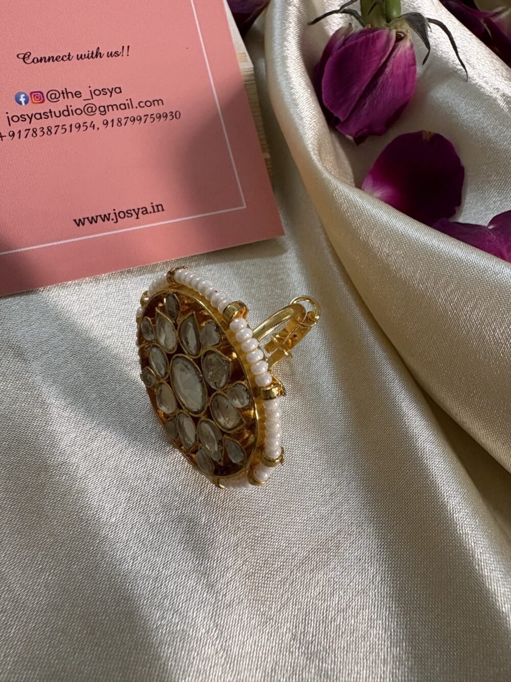 Yashvi Kundan Ring - Image 5