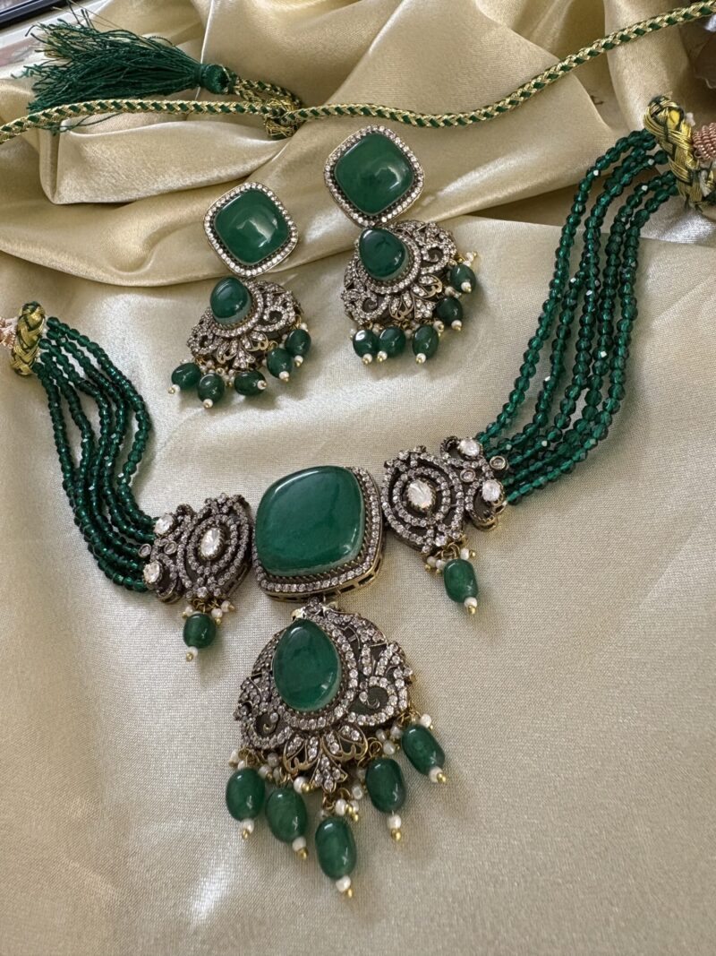 Aarushi Polki Choker Set - Image 9