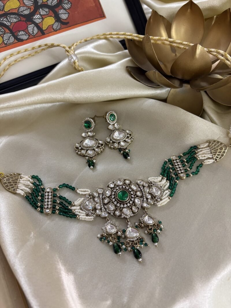 Simran Polki Choker Set