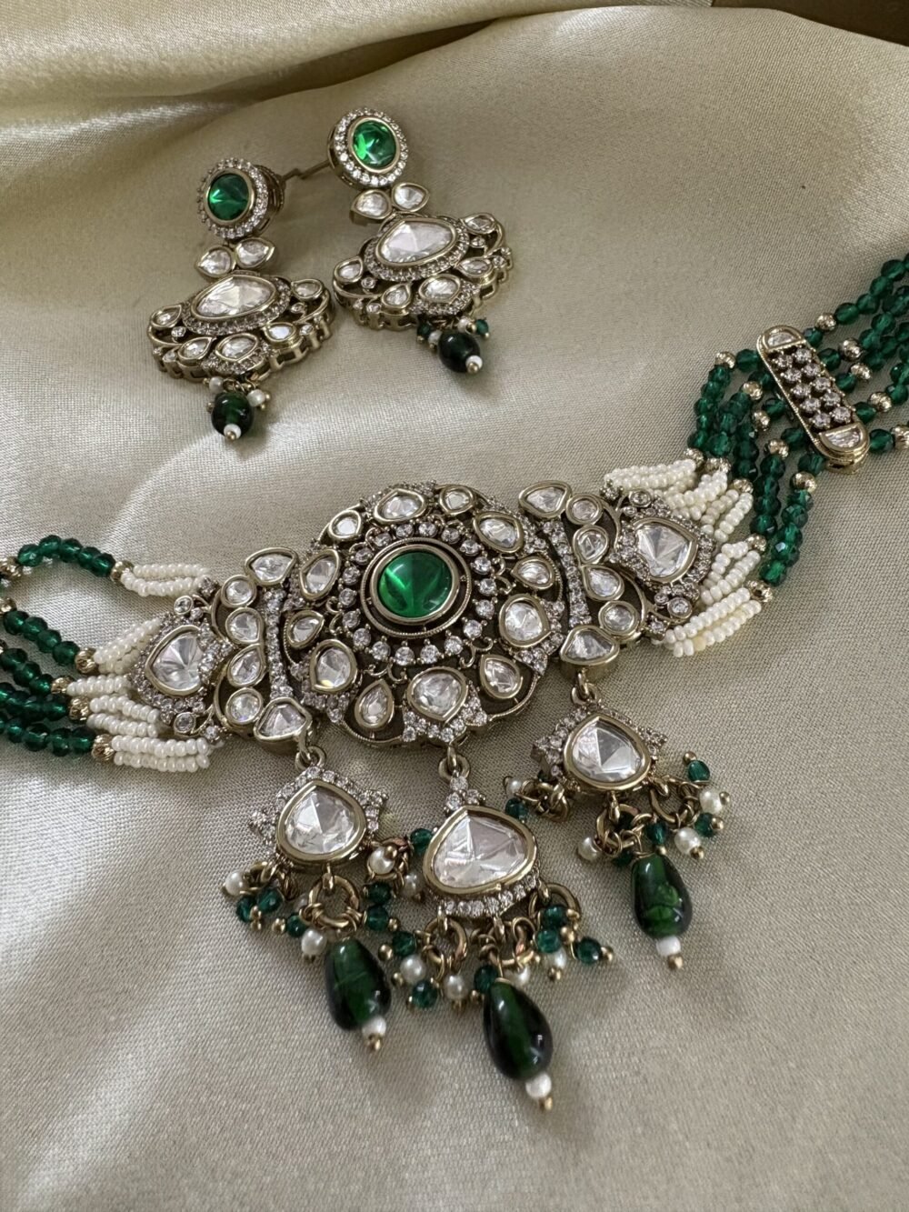 Simran Polki Choker Set - Image 2