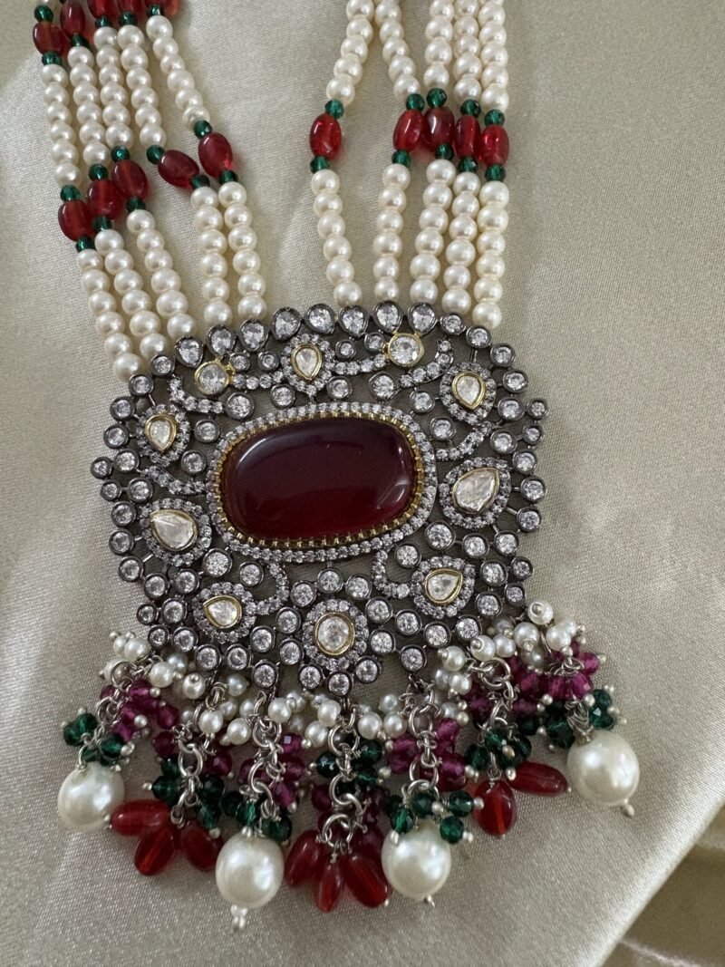 Eliana Polki Necklace set - Image 2