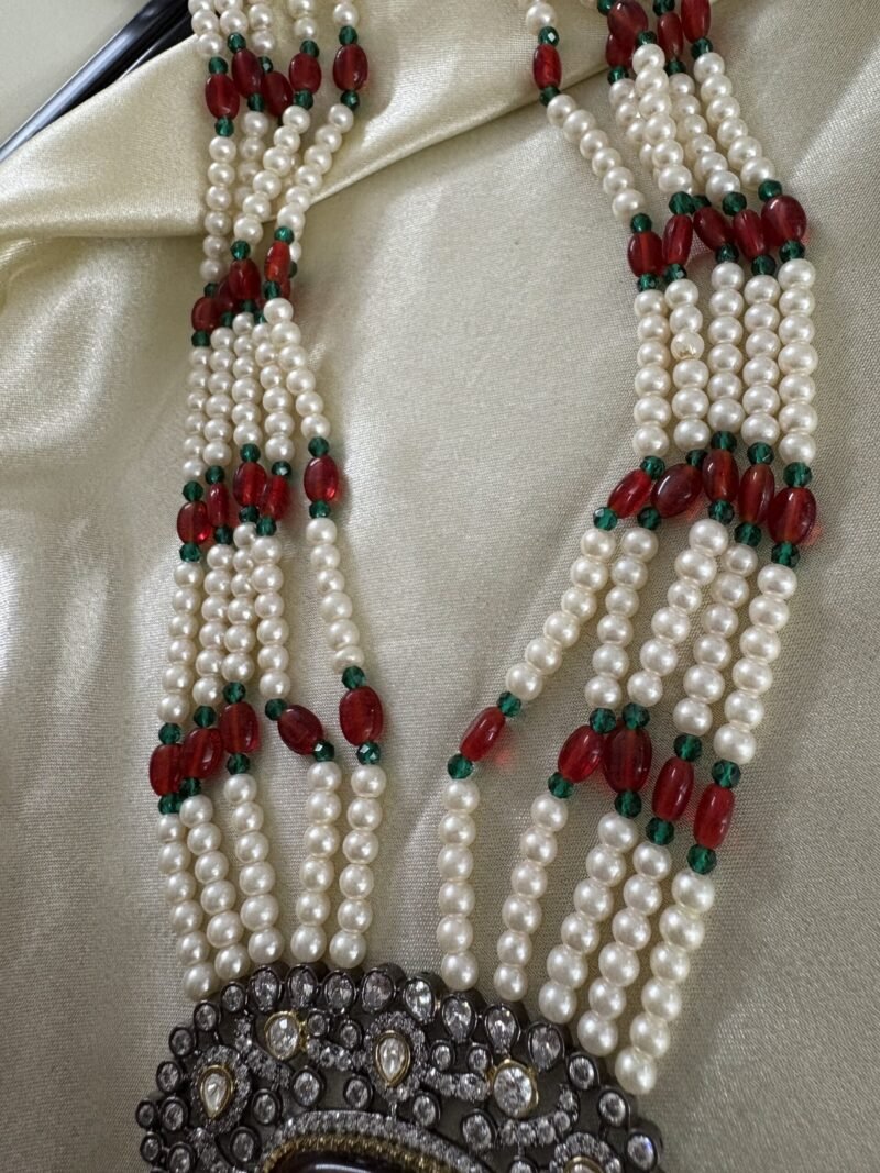 Eliana Polki Necklace set - Image 4