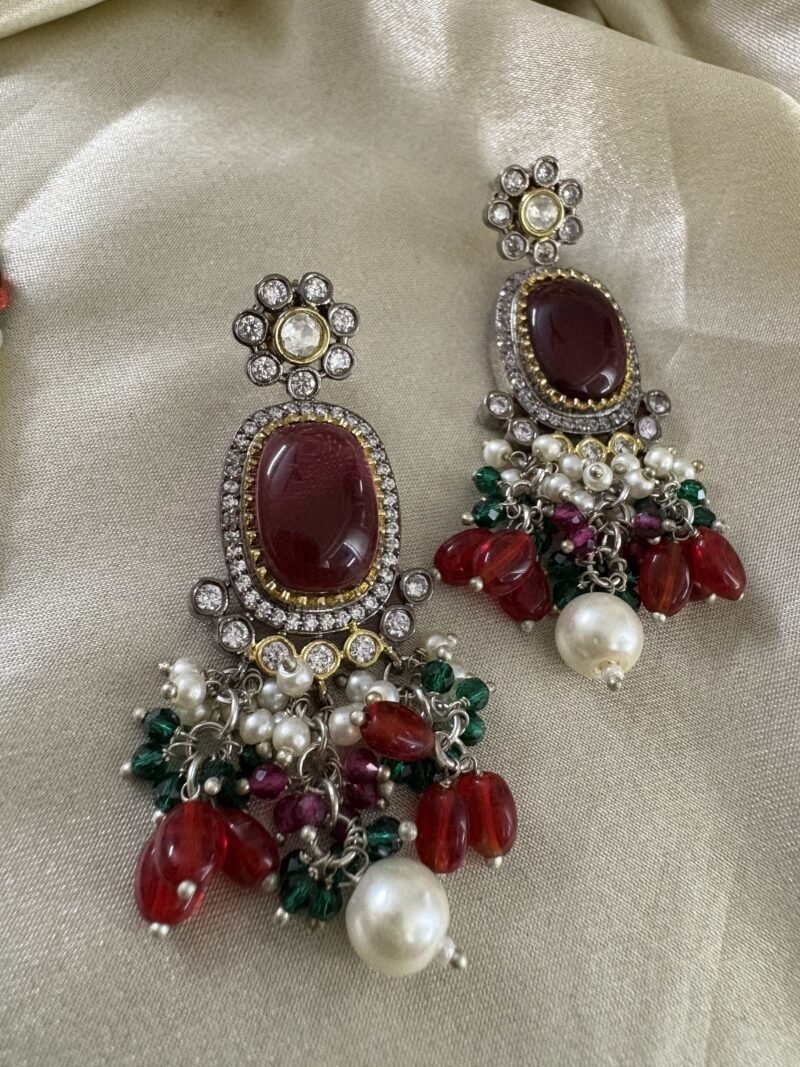 Eliana Polki Necklace set - Image 6