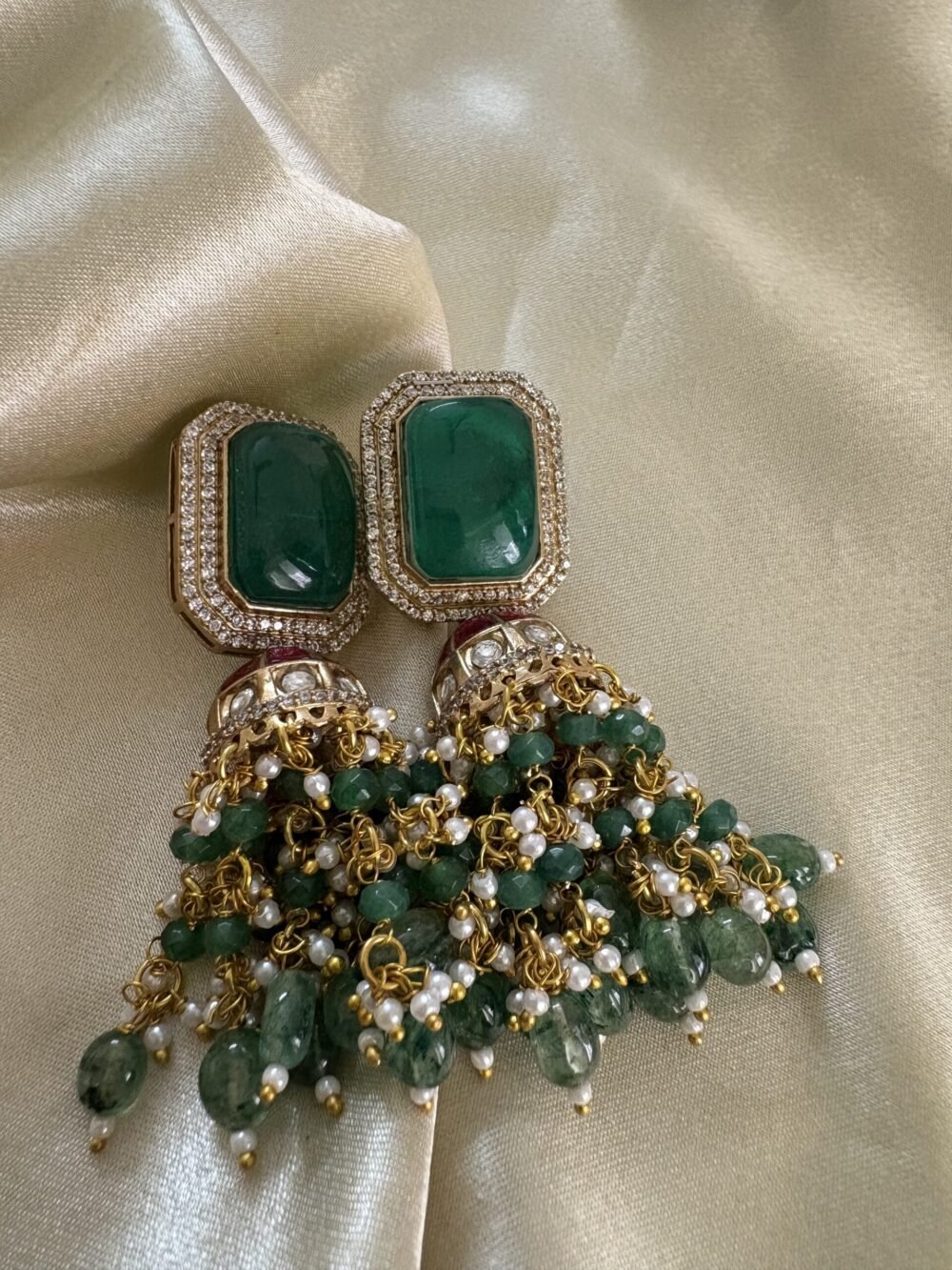 Kaira Polki Necklace set - Image 5