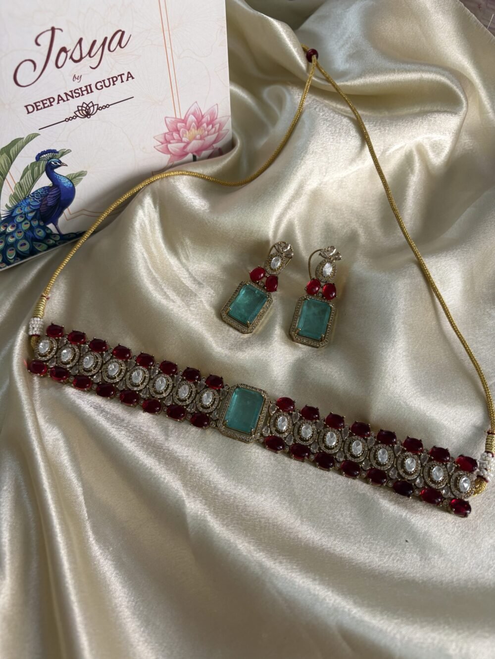 Isha Polki Choker Set