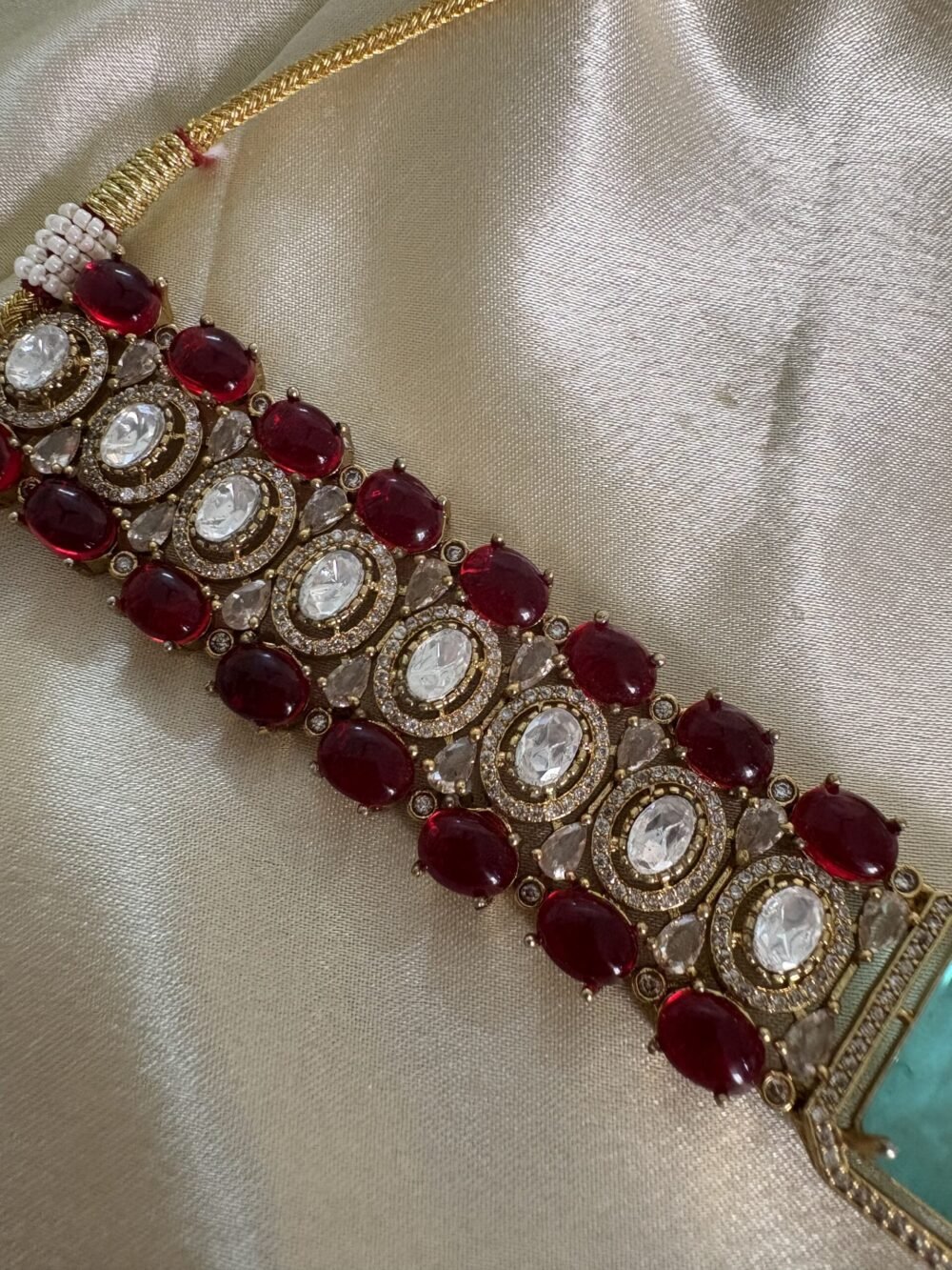 Isha Polki Choker Set - Image 3
