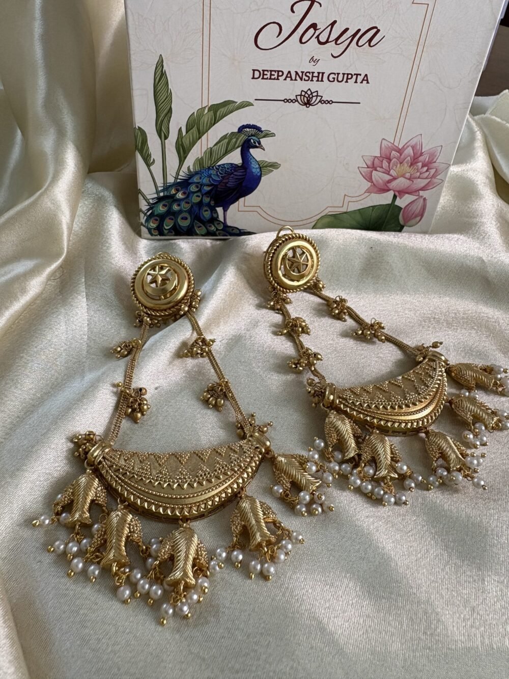 Dori Chandbali Earrings - Image 7