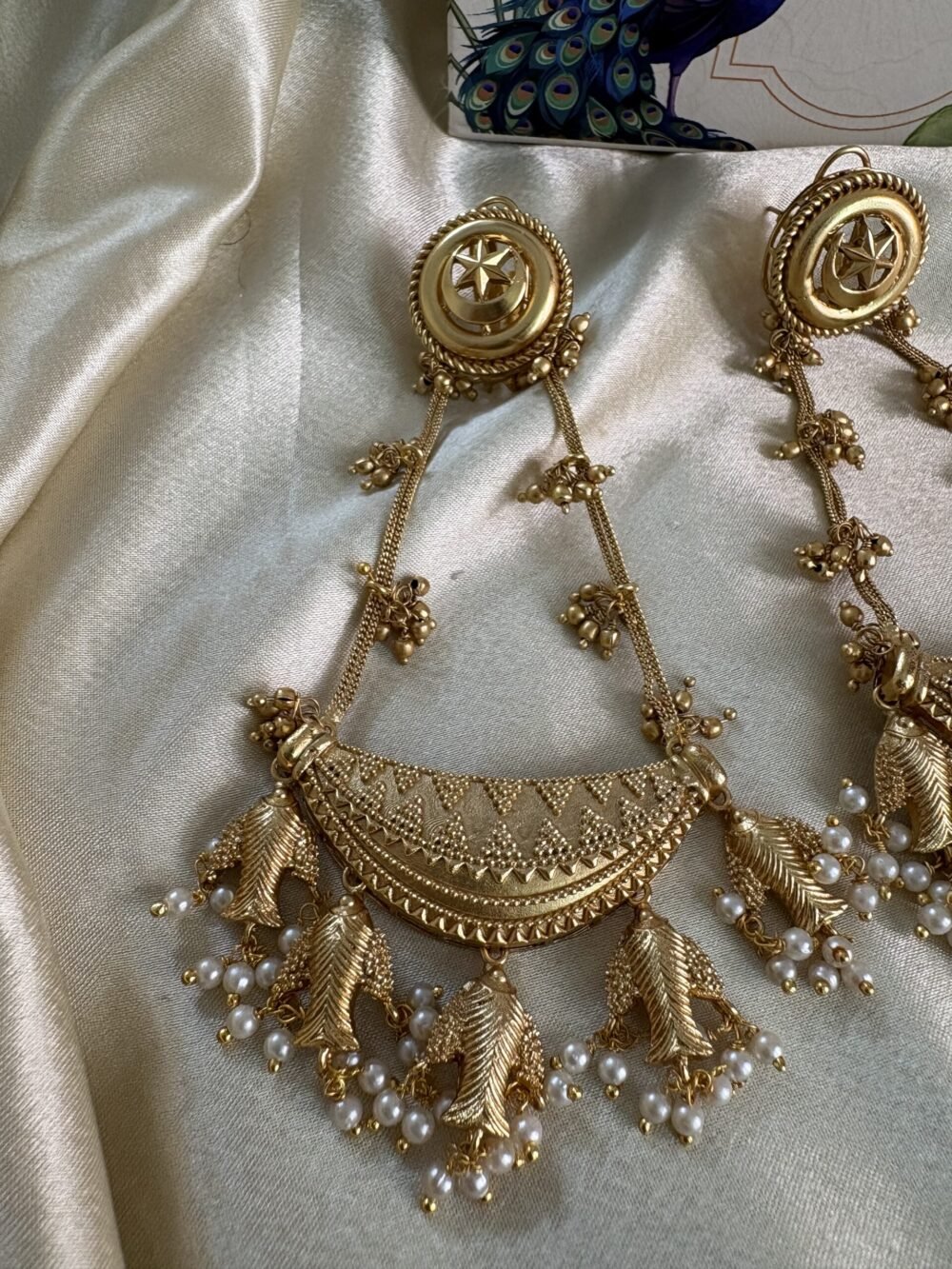 Dori Chandbali Earrings - Image 6