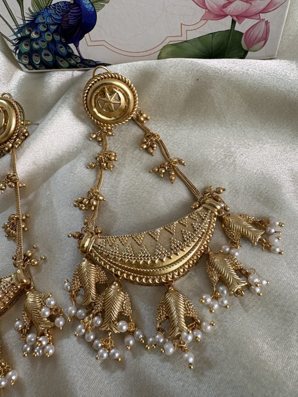 Dori Chandbali Earrings - Image 3