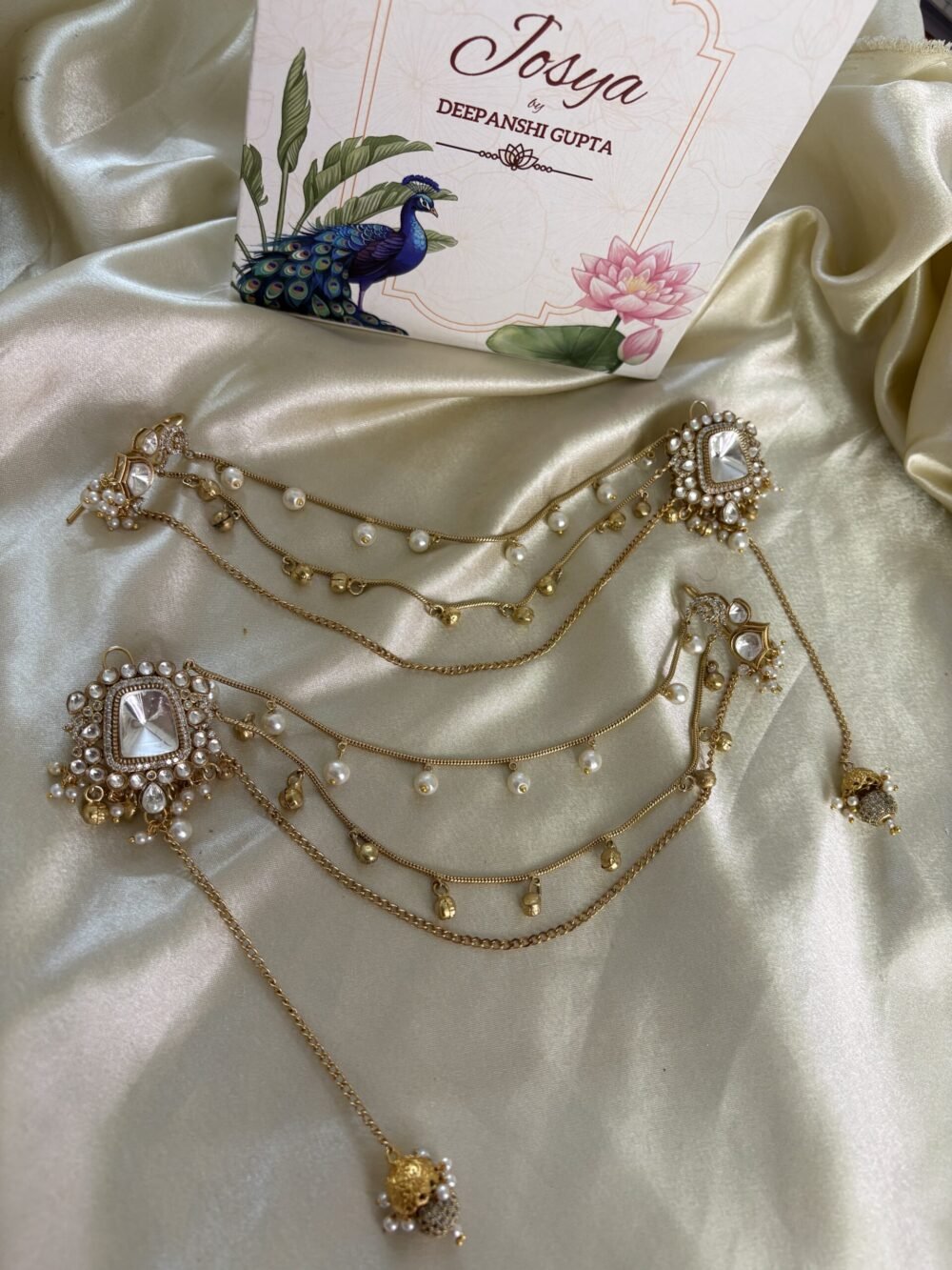 Sajna Hairchain Earrings