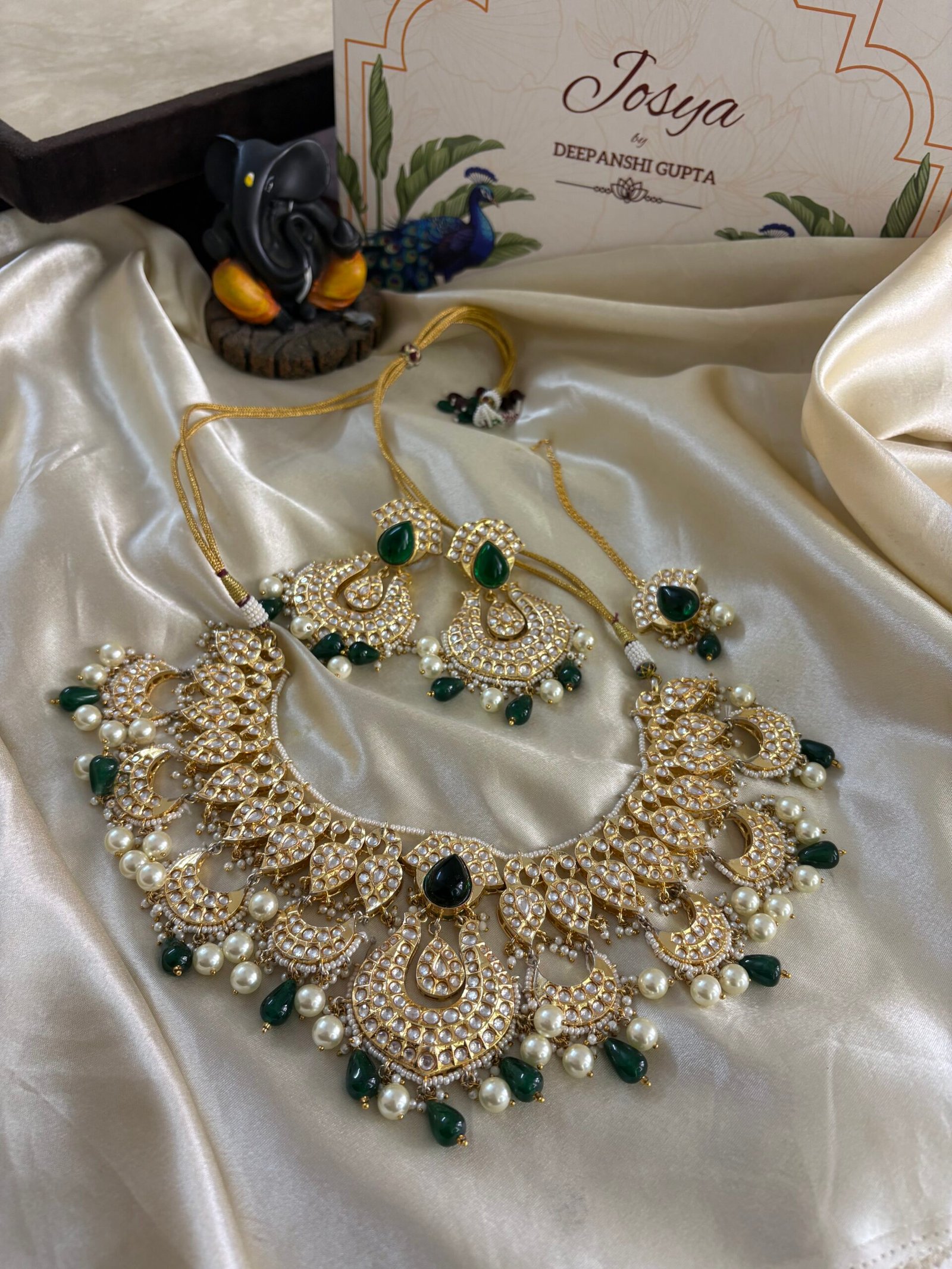 Adya Polki Bridal Necklace Set