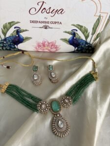 Asma Polki Choker Set