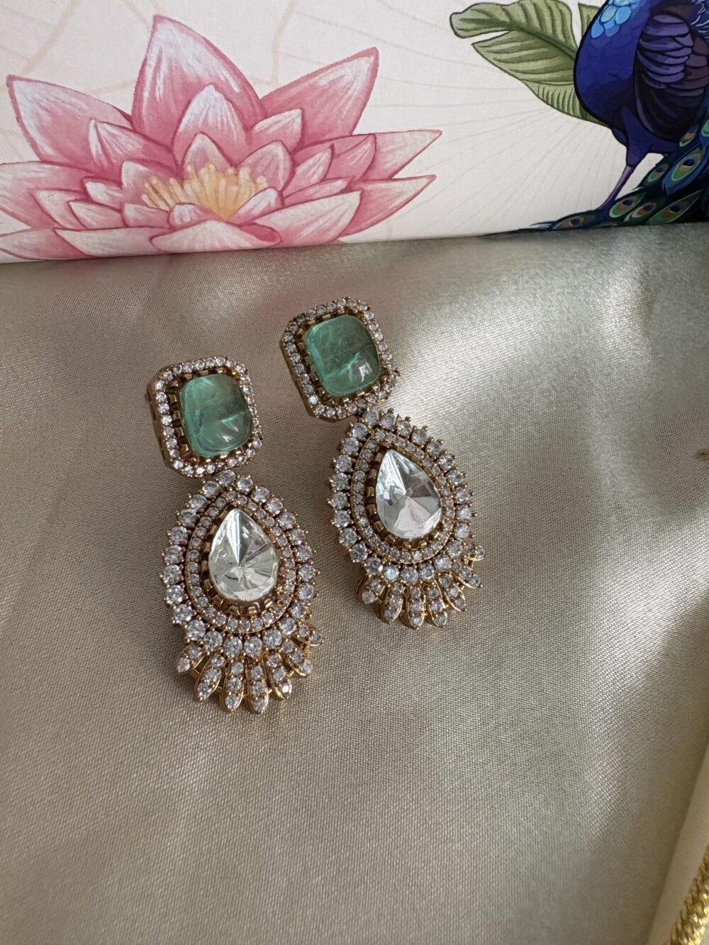 Asma Polki Choker Set - Image 4