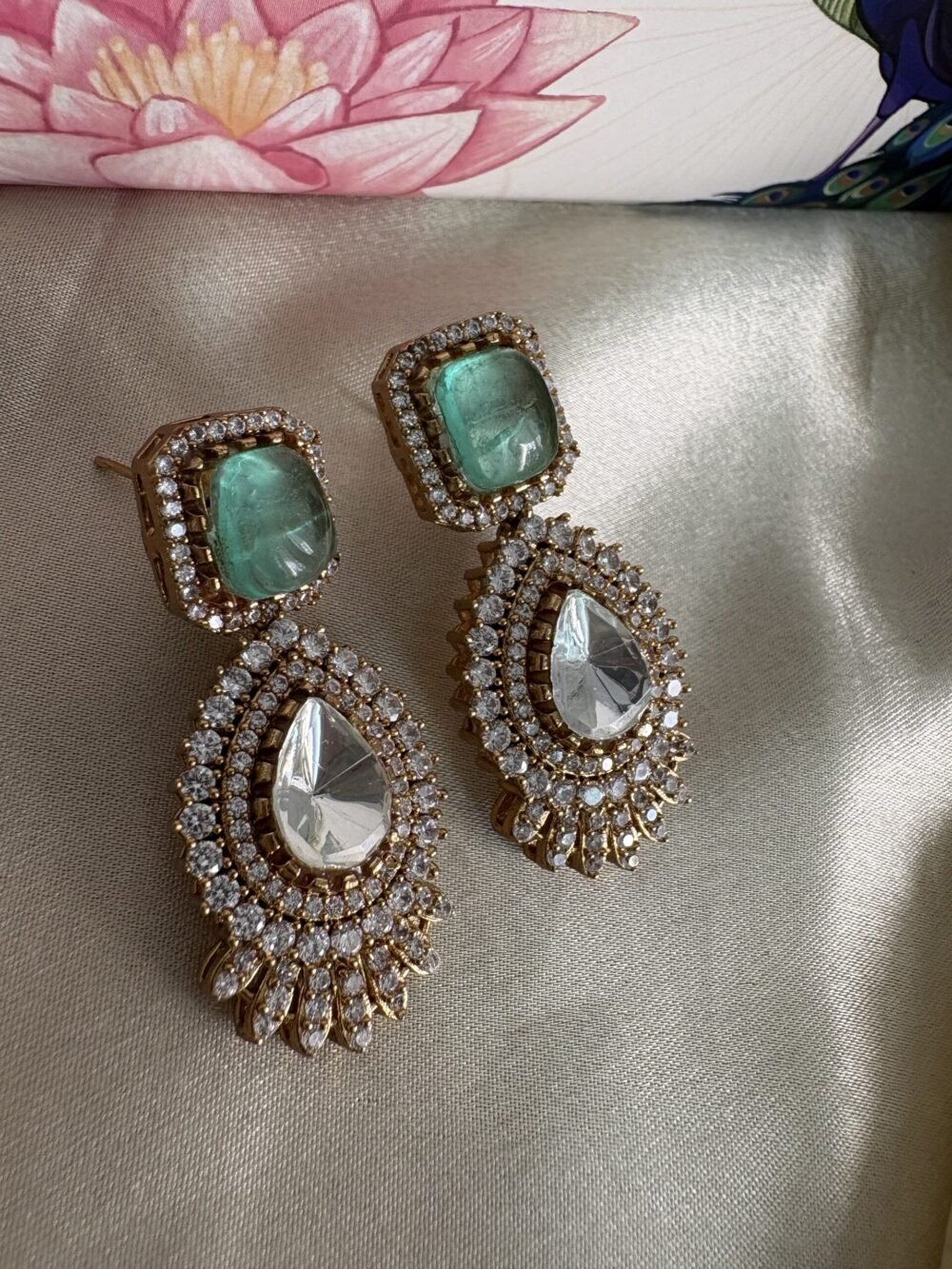 Asma Polki Choker Set - Image 5