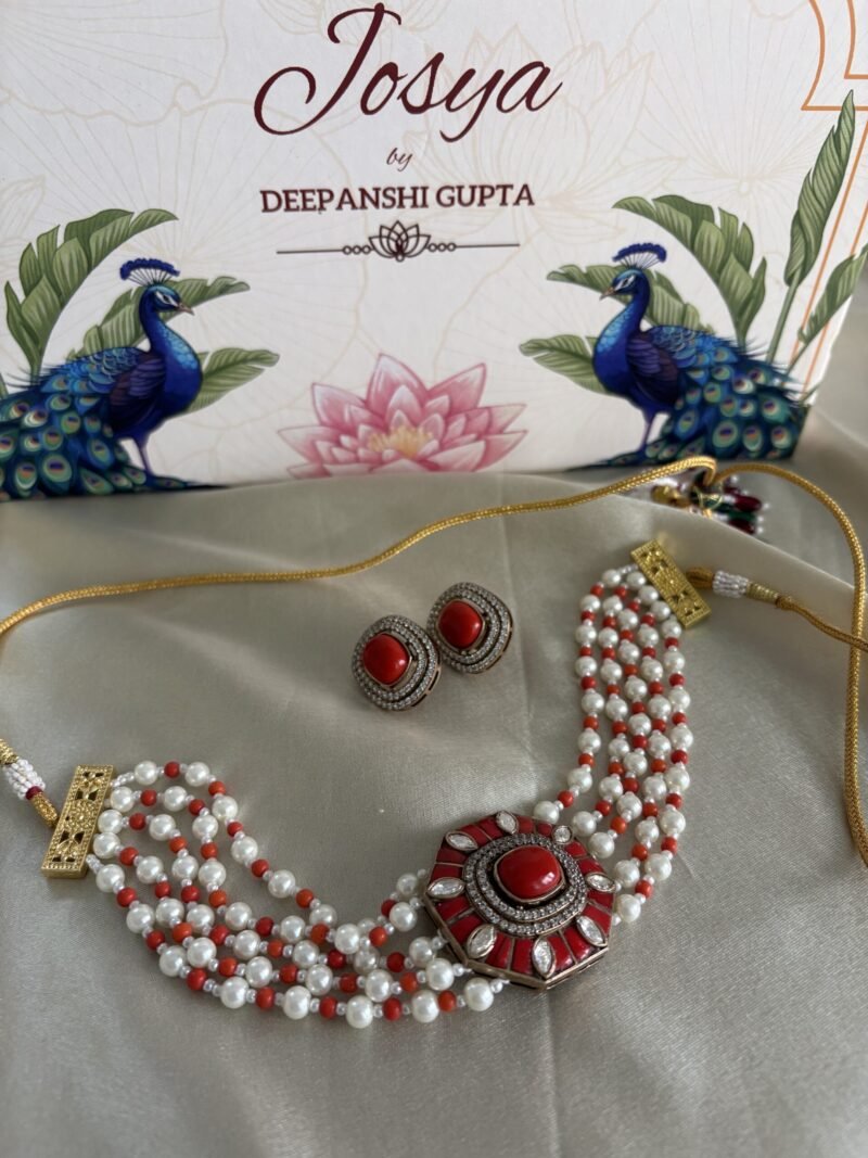 Moksha Polki Choker Set