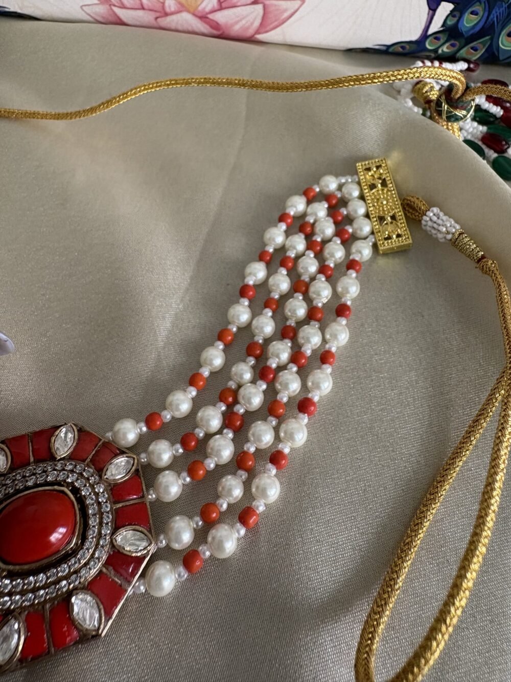 Moksha Polki Choker Set - Image 6
