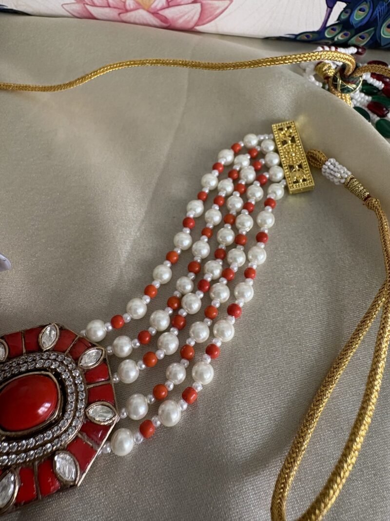 Moksha Polki Choker Set - Image 6