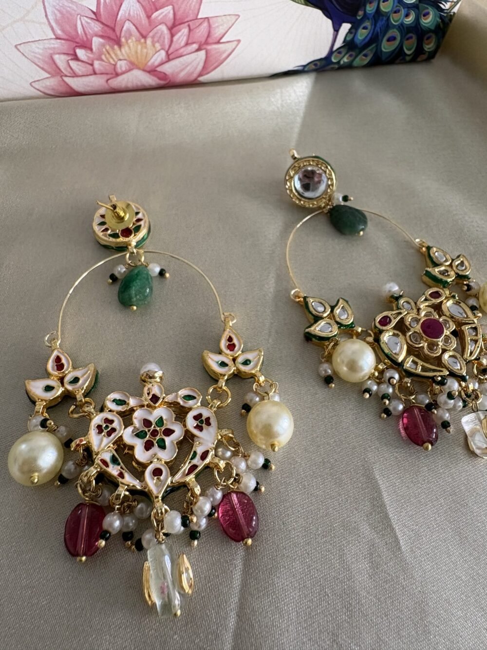 Ishika Kundan Earrings - Image 6