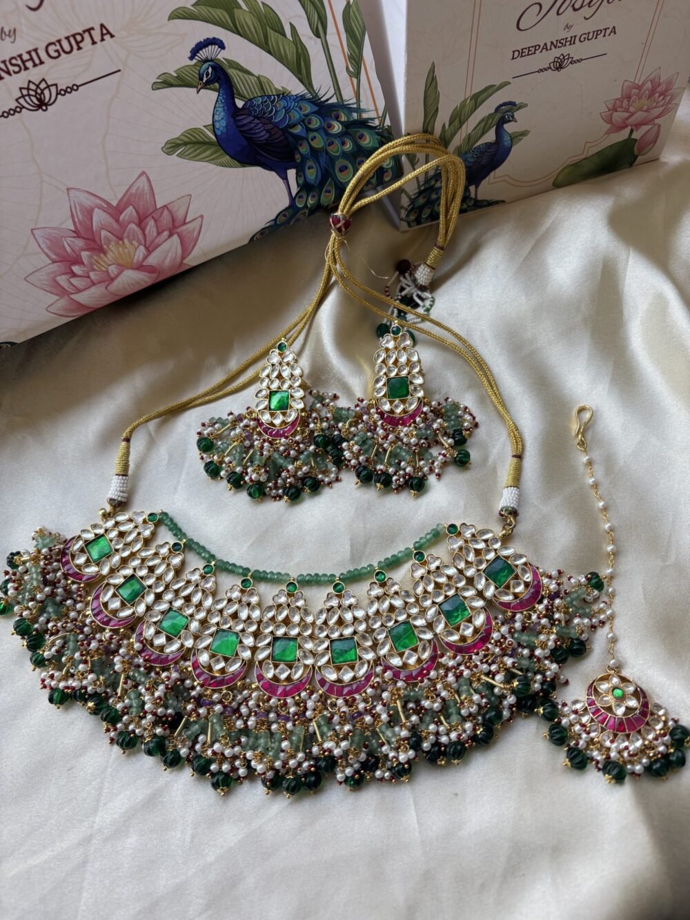 Mrinal Bridal Necklace  Set