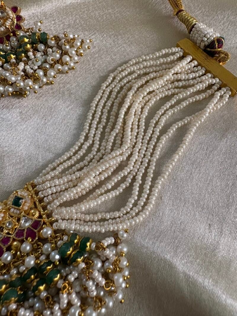 Karishma Kundan Choker Set - Image 7