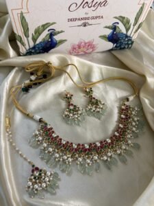 Atika Kundan Necklace Set