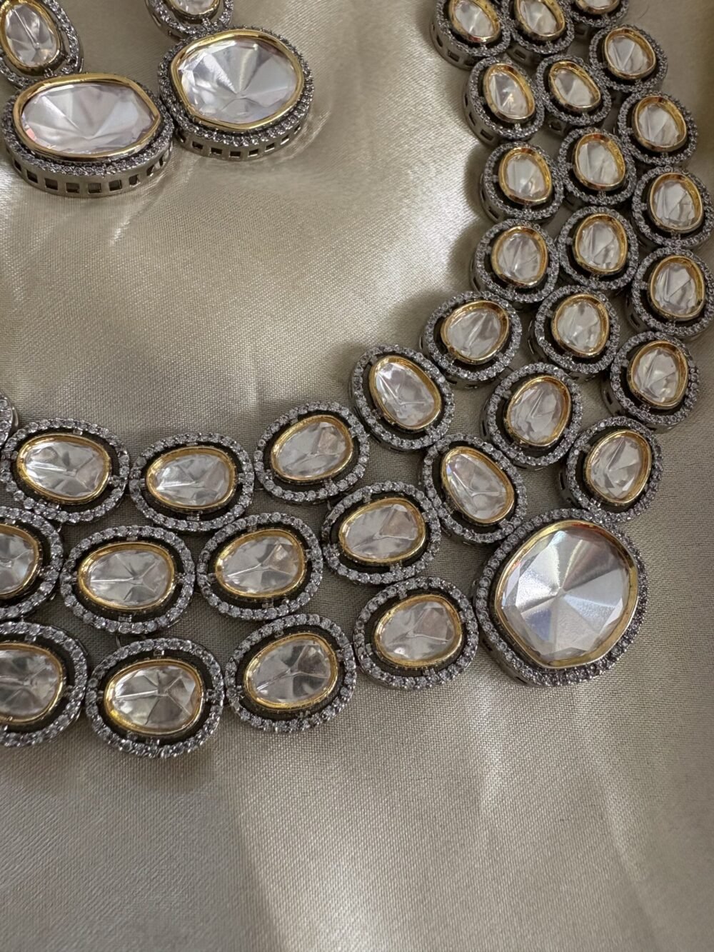 Charvi Polki Necklace Set - Image 5