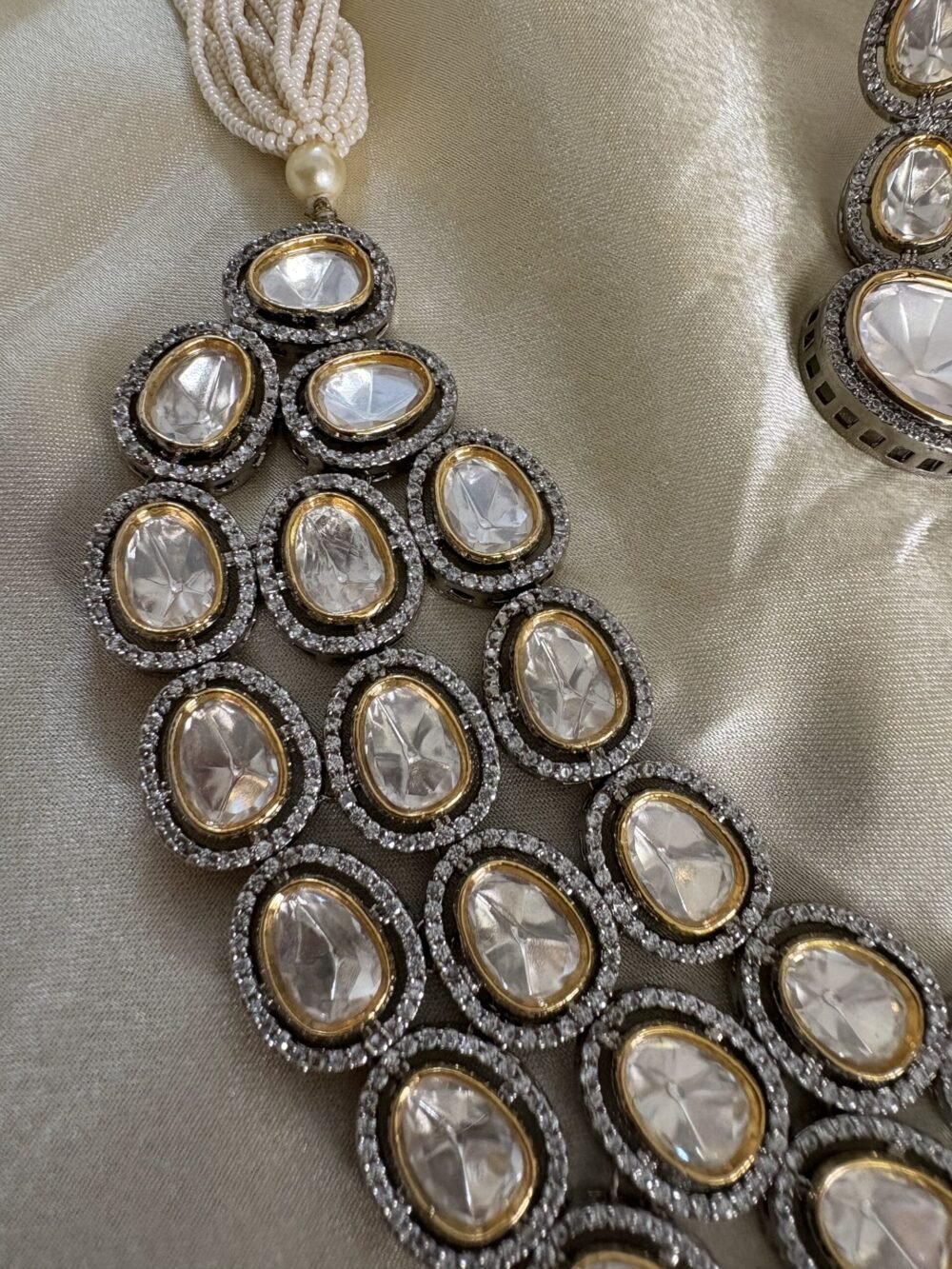 Charvi Polki Necklace Set - Image 6