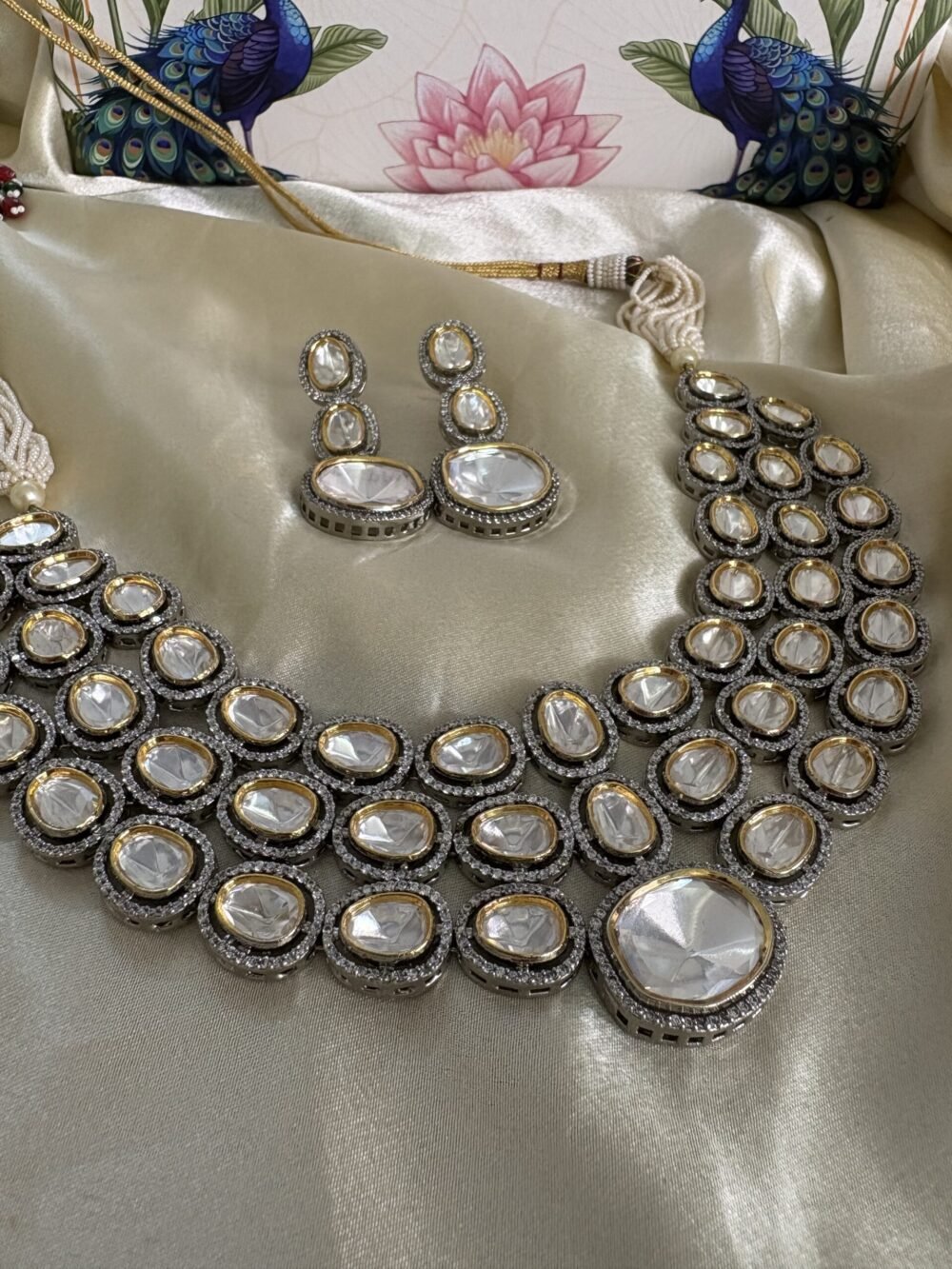 Charvi Polki Necklace Set - Image 10