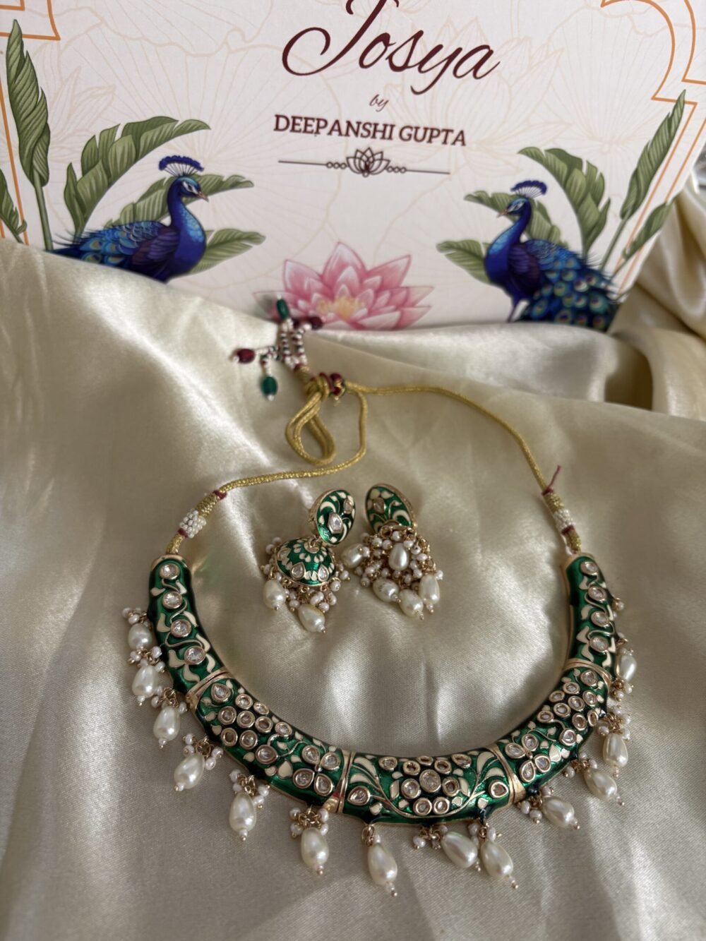 Ishita Polki Necklace set