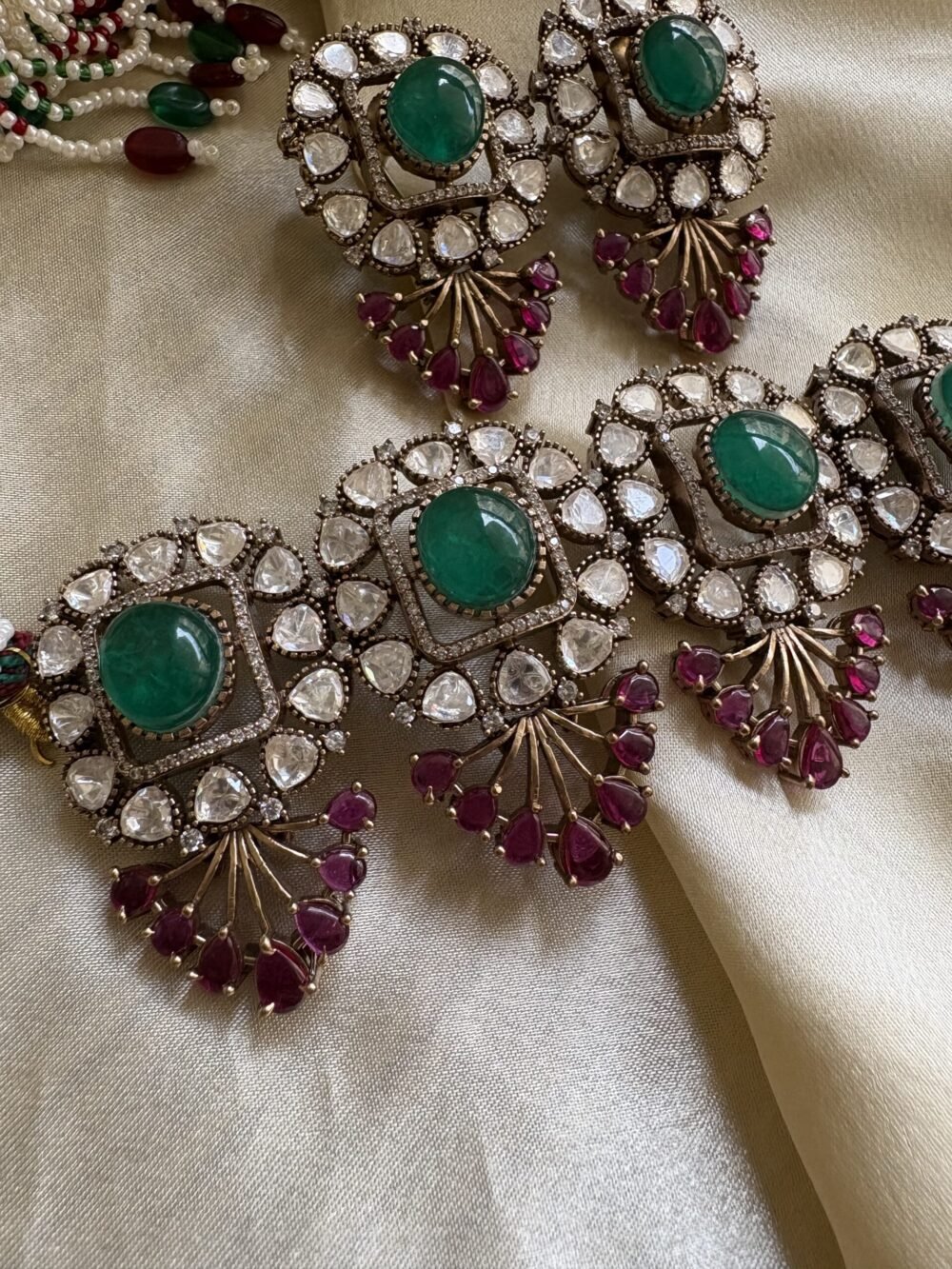 Ela Polki Choker Set - Image 3