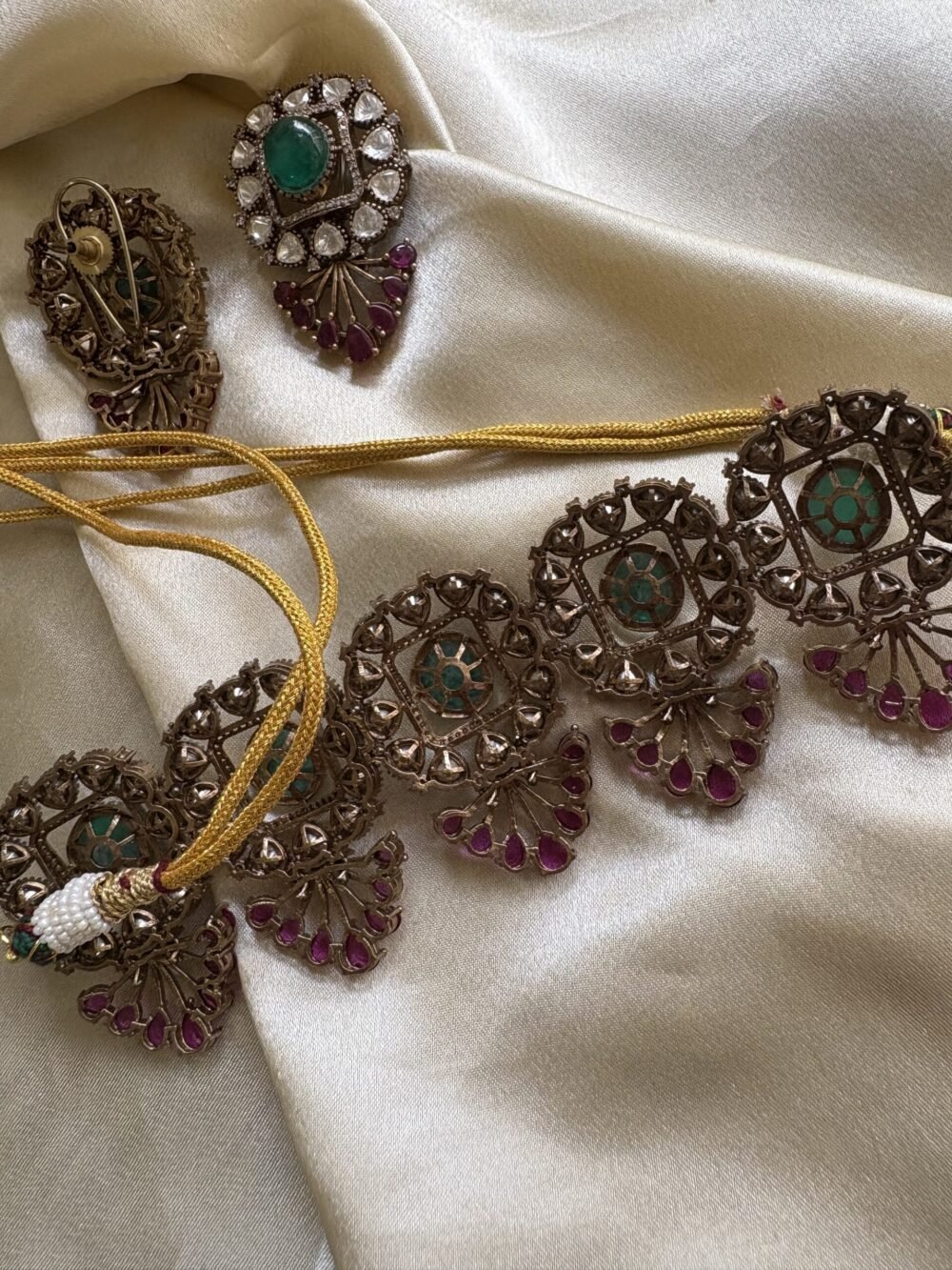 Ela Polki Choker Set - Image 6