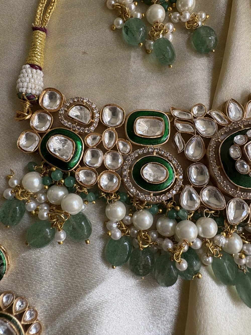 Chahana Polki Choker Set - Image 3