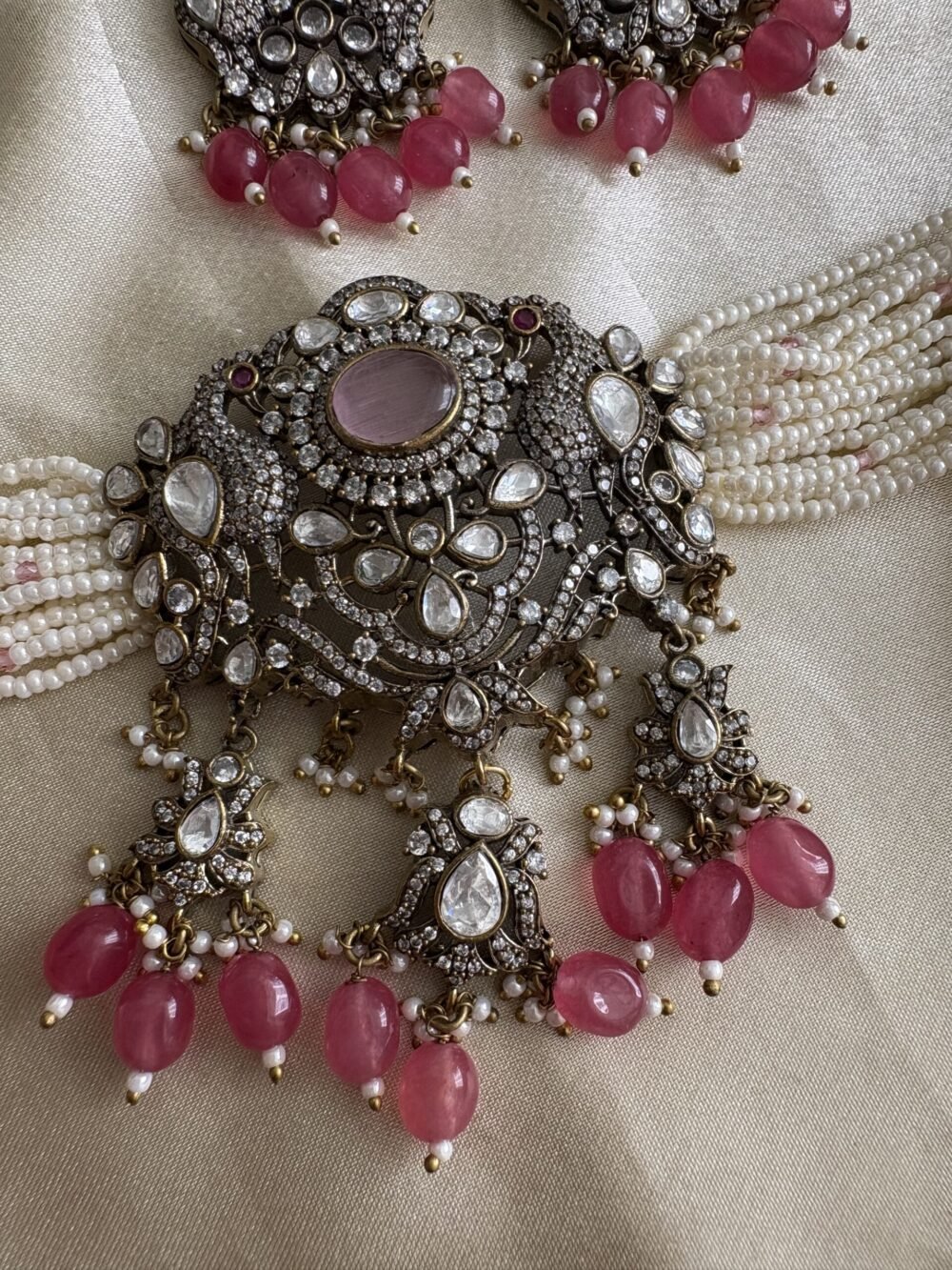 Jigisha Polki Choker Set - Image 3
