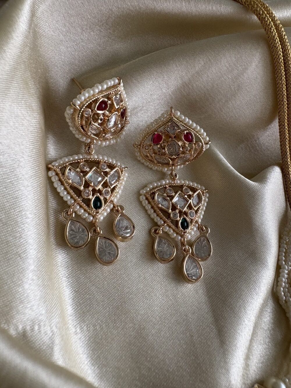 Inaya Polki Choker Set - Image 6