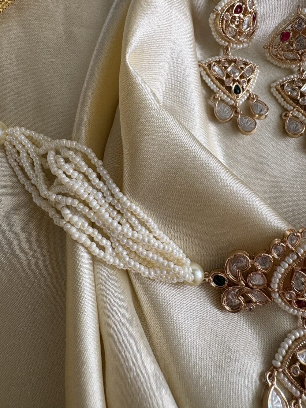 Inaya Polki Choker Set - Image 5